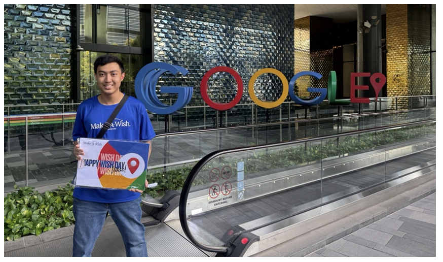 Google and Make-A-Wish Singapore Fulfil Young Tech Enthusiast’s Dream with Inspiring Visit - Alvinology